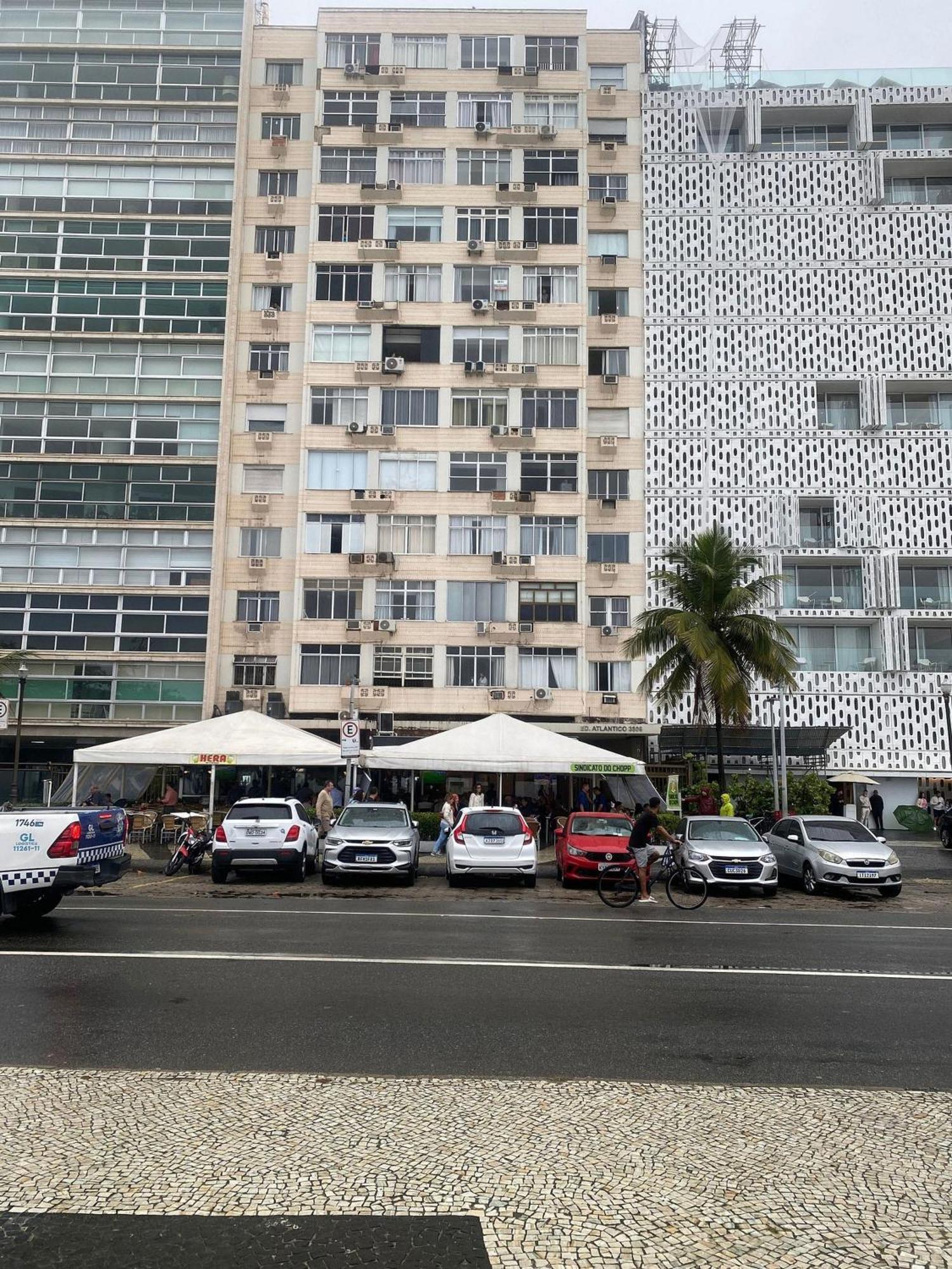 Studio 516 Copacabana Av Atlantica, Posto 6 Rio de Janeiro Zewnętrze zdjęcie